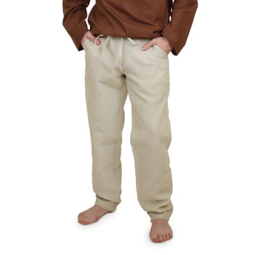 Nohavice jednoduché ľanové Nohavice jednoduché ľanové