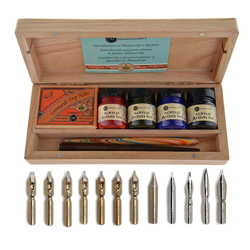 Kaligrafická sada Artist v drevenom boxe Kaligrafická sada Artist v drevenom boxe