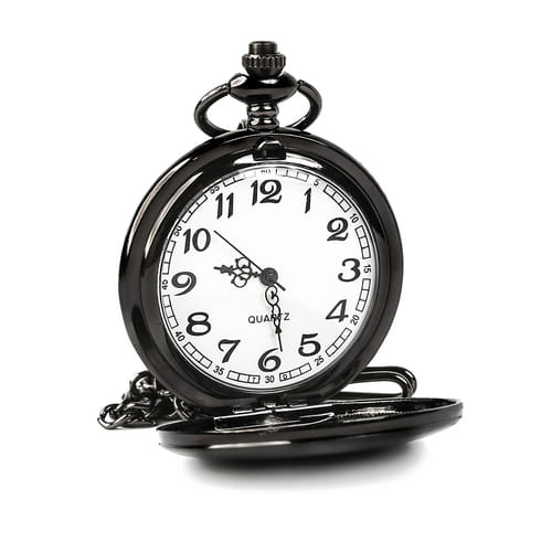 Kapesní hodinky černé
