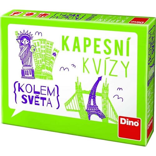 Obrázok Dino, vreckové kvízy – okolo sveta (8590878622302)