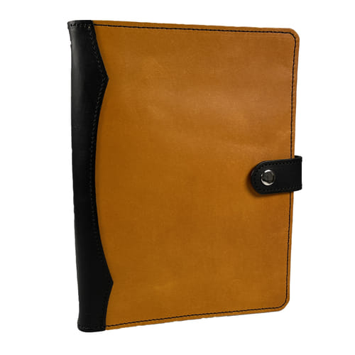 Levně imago Karis blok v kůži A5, barva černá