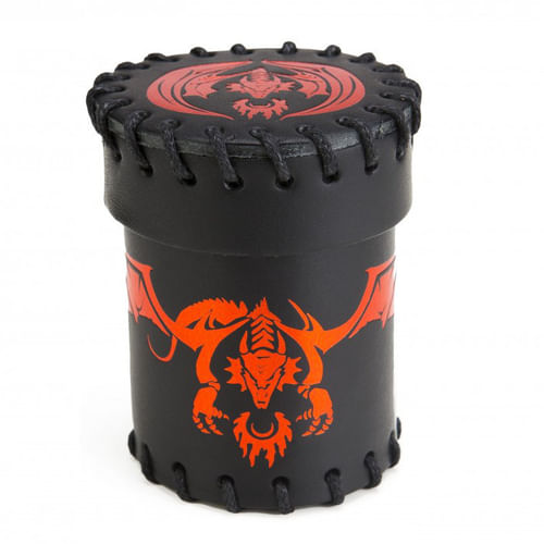 Téglik na kocky Flying Dragon - čierna a červená koža Téglik na kocky Flying Dragon - čierna a červená koža