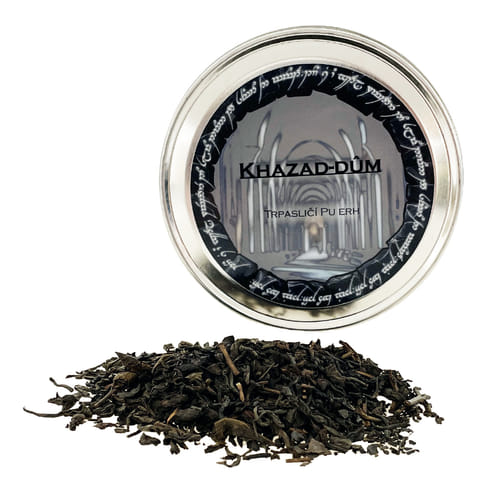 Khazad-dom - trpasličí puerh v plechovej krabičke Khazad-dom - trpasličí puerh v plechovej krabičke