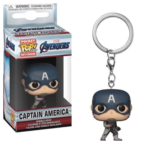 Kľúčenka Avengers: Endgame - Captain America Pocket Pop! Kľúčenka Avengers: Endgame - Captain America Pocket Pop!