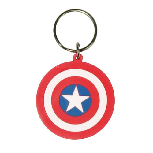 Prívesok na kľúče Kapitán Amerika - gumový (6 cm) Prívesok na kľúče Kapitán Amerika - gumový (6 cm)