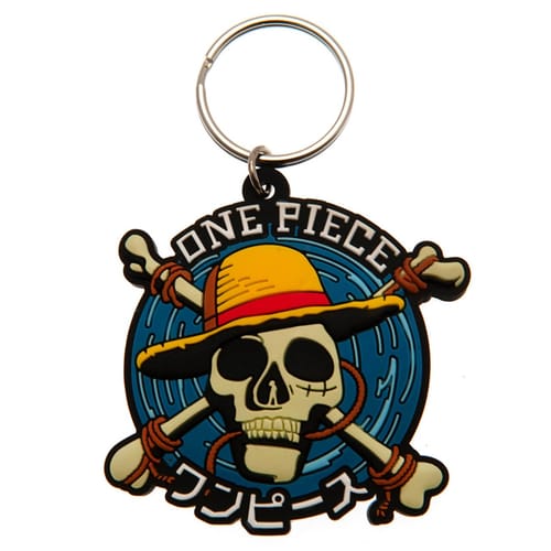 Levně Klíčenka One Piece Live Action - Znak Straw Hat Crew
