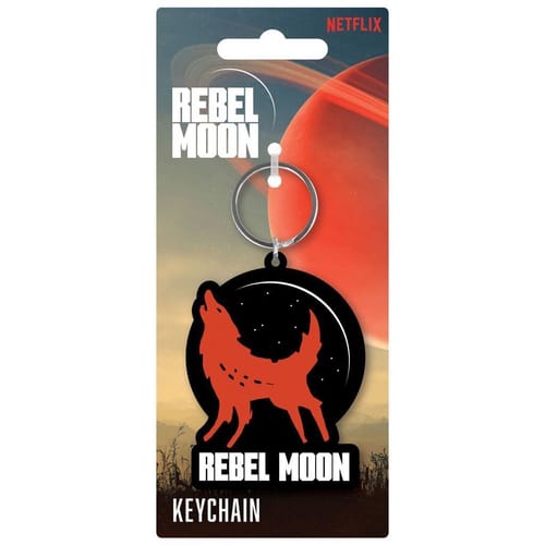 Levně Klíčenka Rebel Moon - Howling Wolf