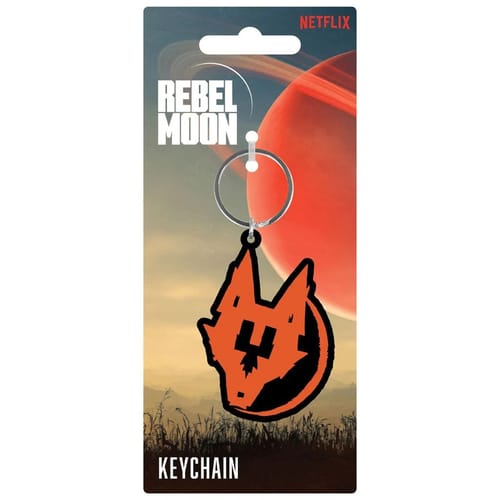 Levně Klíčenka Rebel Moon - Resistance Wolf