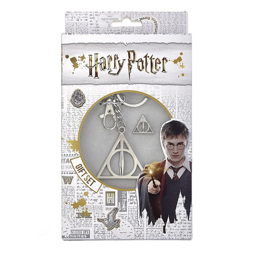 Klíčenka s odznakem Harry Potter - Relikvie smrti