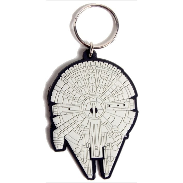 Star Wars - Prívesok na kľúče Millennium Falcon, gumový