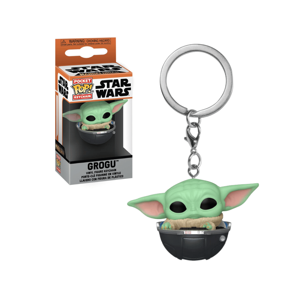 Klúčenka The Mandalorian - Grogu Pocket POP!