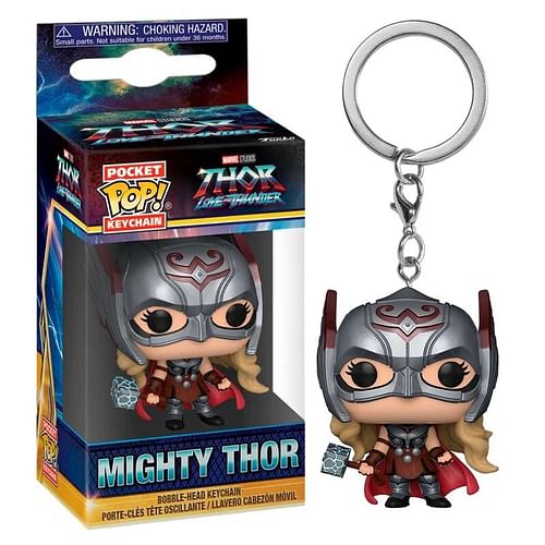 Obrázok Funko Klíčenka Thor: Love and Thunder - Mighty Thor Pocket POP!