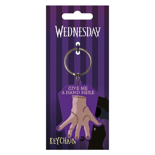 Levně Klíčenka Wednesday - Give Me A Hand