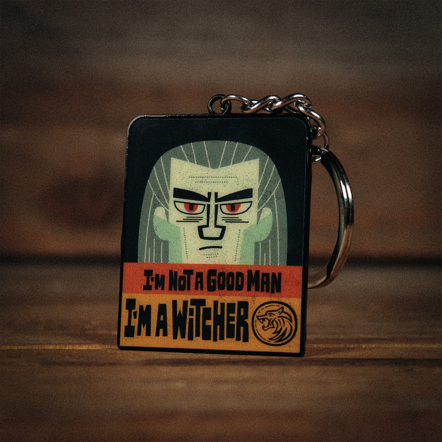 Klíčenka Zaklínač - Geralt a Klepna