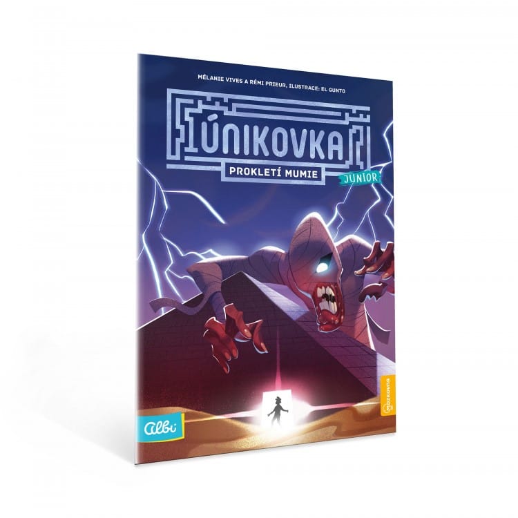 Kniha Únikovka Junior: Prokletí mumie