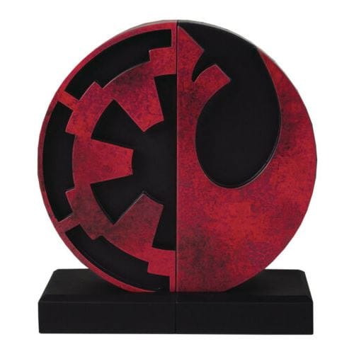 Zarážka na knihy Star Wars - Imperial/Rebel Logo Zarážka na knihy Star Wars - Imperial/Rebel Logo