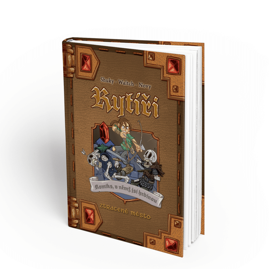 Komiks, v němž jsi hrdinou: Rytíři 3 - Ztracené město