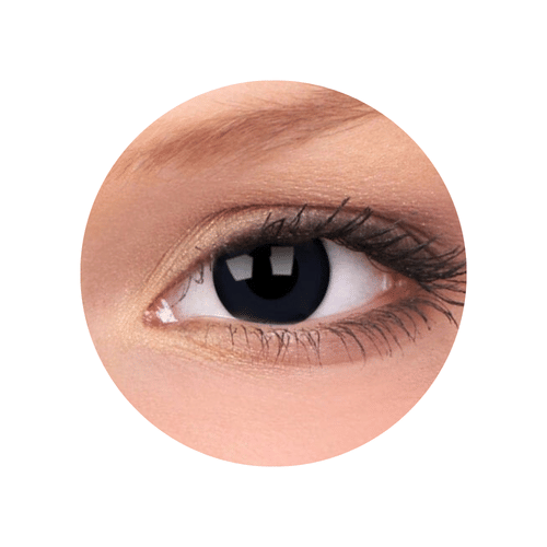 Kontaktné šošovky Crazy Lens - Black Out - nedioptrické jednodňové (2 šošovky) Kontaktné šošovky Crazy Lens - Black Out - nedioptrické jednodňové (2 šošovky)