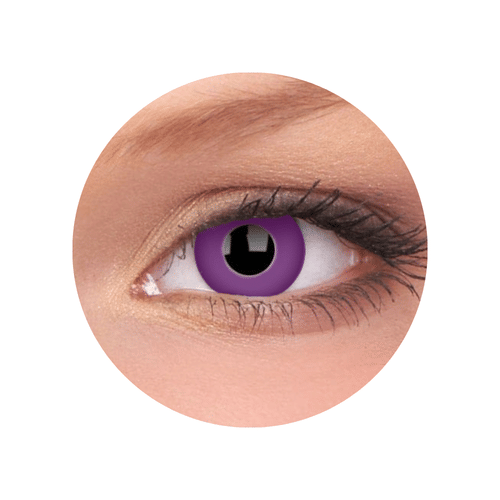 Kontaktné šošovky Crazy Lens - Fialová - dioptrické jednodňové (2 šošovky) Kontaktné šošovky Crazy Lens - Fialová - dioptrické jednodňové (2 šošovky)