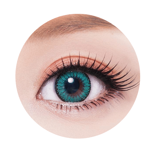 Kontaktné šošovky Malachit - sýto zelené - nedioptrické ročné (2 šošovky) Kontaktné šošovky Malachit - sýto zelené - nedioptrické ročné (2 šošovky)