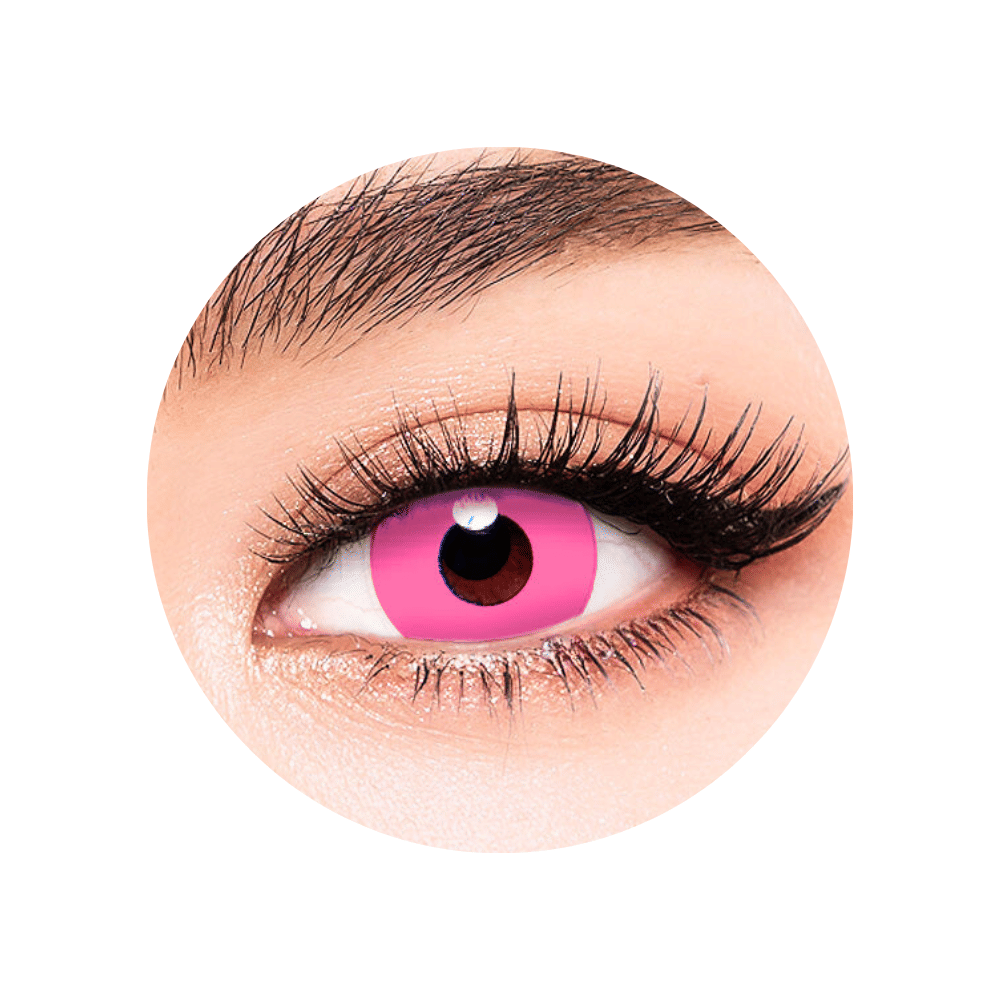 Kontaktné šošovky- Růžová- nedioptrické ročné (2 šošovky)