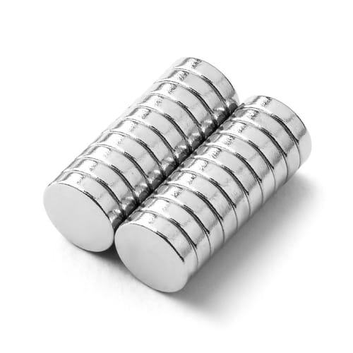 Levně Kotoučové magnety Ø 8 mm, 100 ks