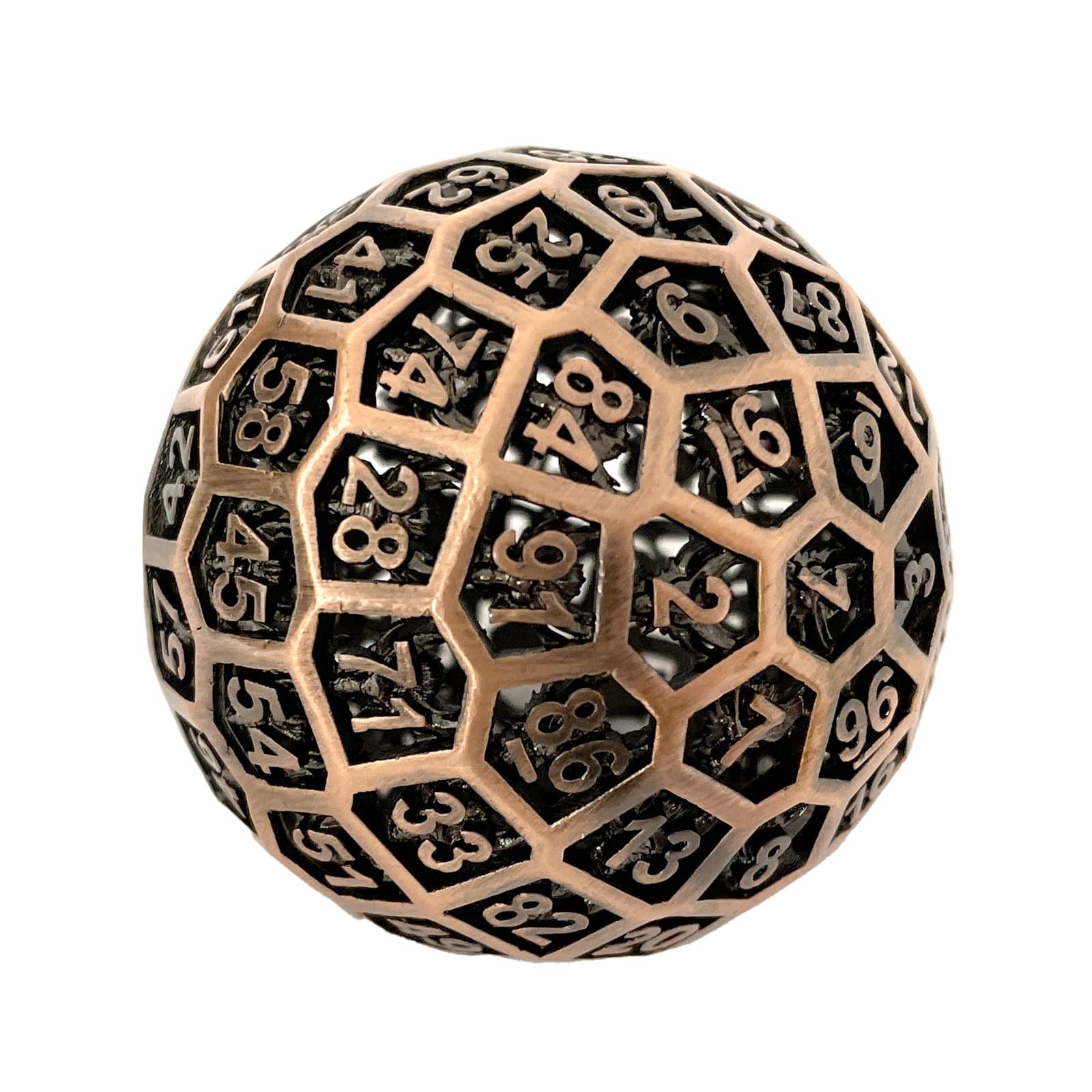 Kovová stostenná kocka - Drak