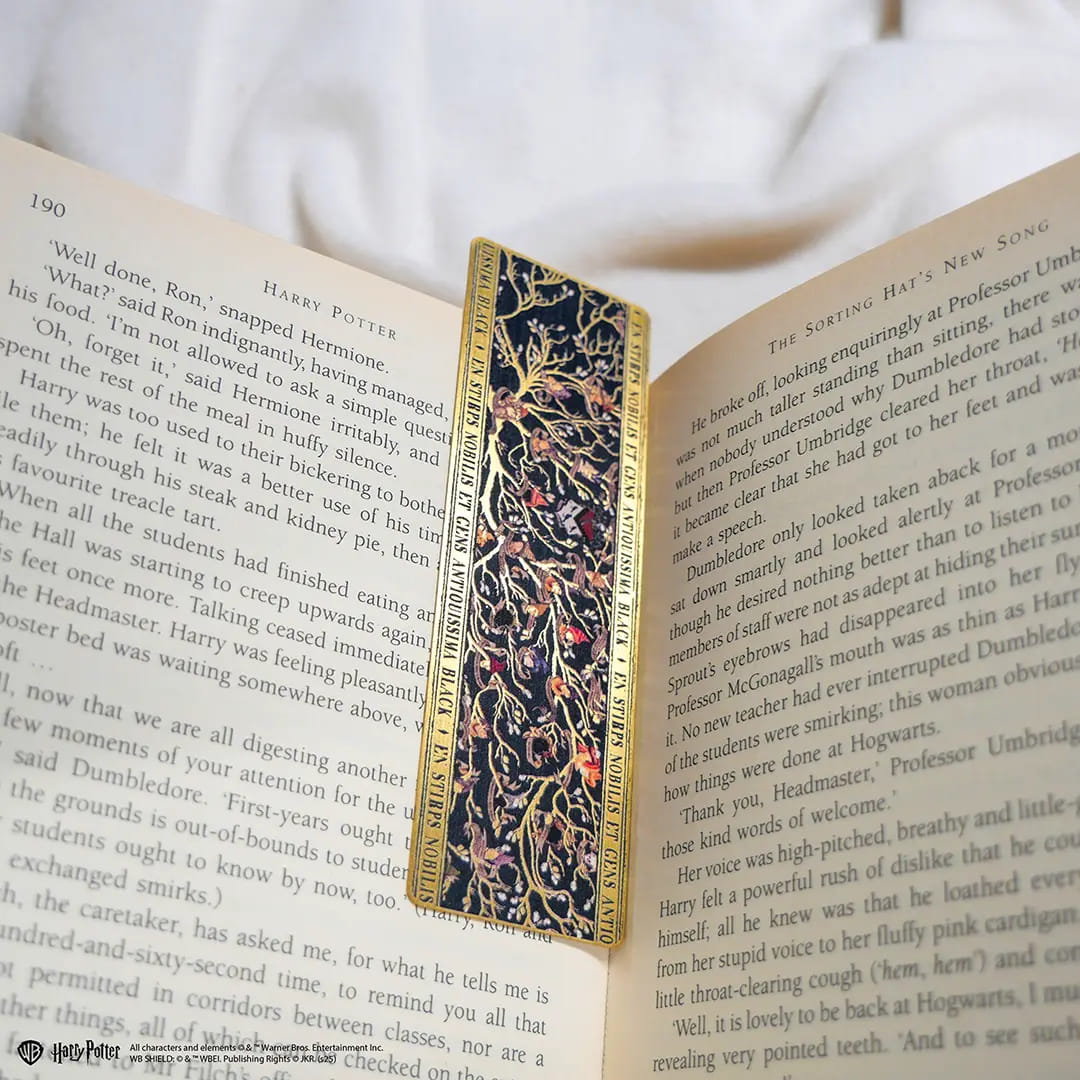 Kovová záložka Harry Potter - Rodina Blacků