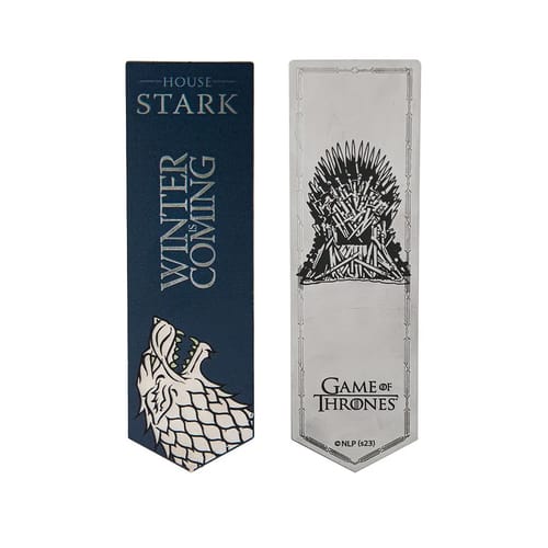 Levně Kovová záložka Hra o trůny - Stark