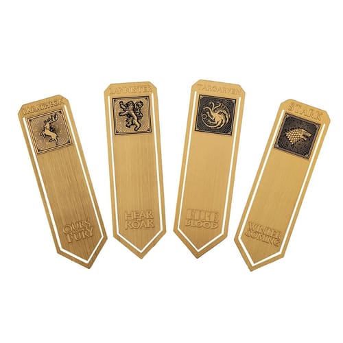 Kovové záložky Hra o tróny - Houses of Westeros Kovové záložky Hra o tróny - Houses of Westeros