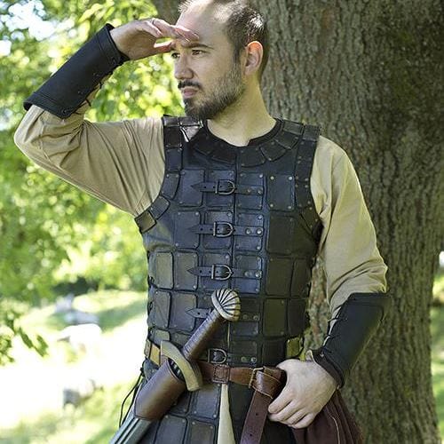 Kožená brigandína, pánska Kožená brigandína, pánska