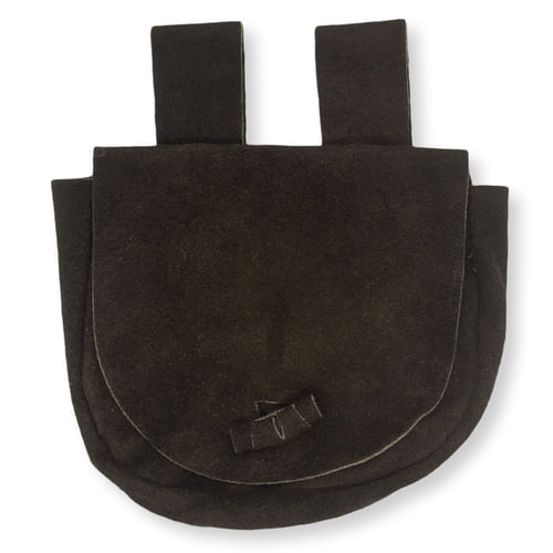 Kožená taštica Tovaryš - tmavo hnedá Kožená taštica Tovaryš - tmavo hnedá