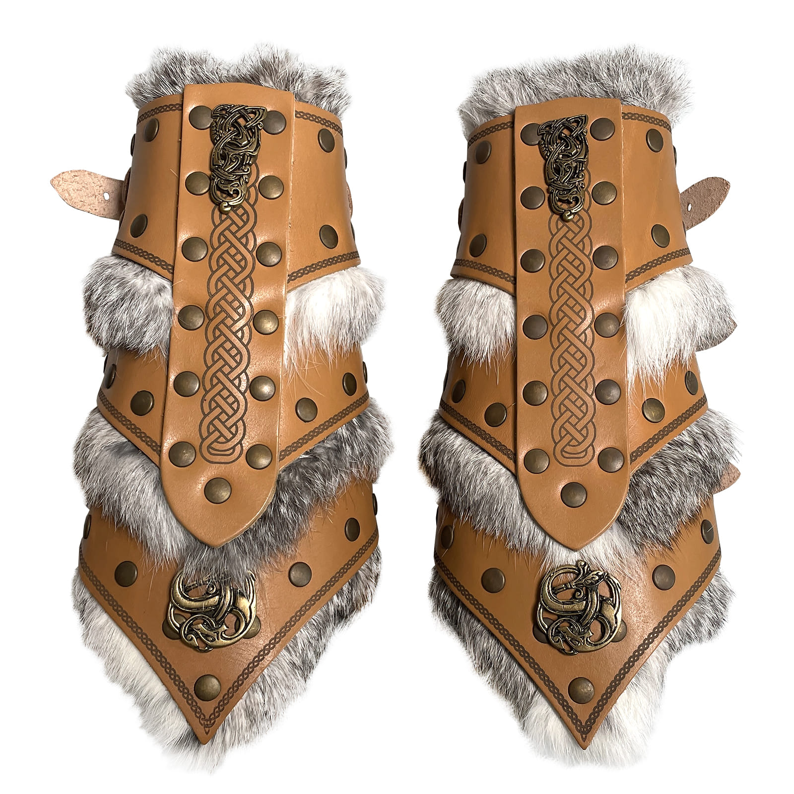 Kožené nátepníky Heimdall