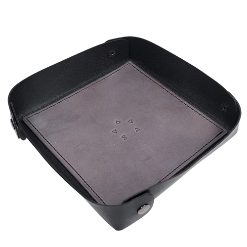 Levně imago Kožený Dice Tray s runami - Zaklínač RPG