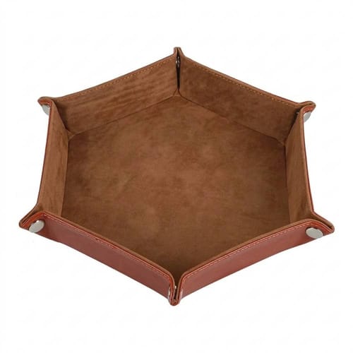 Levně Dice Tray XL - šestiúhelníkový, barva černá