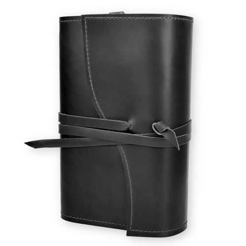 Kožený obal na knihu, hnedý Kožený obal na knihu, hnedý