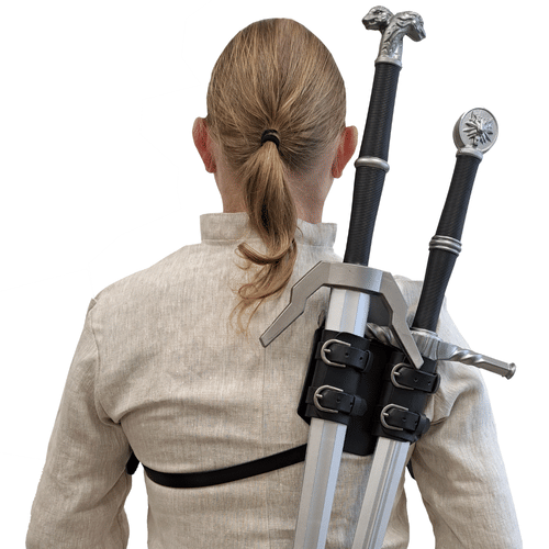 Kožený záves na dva meče - Zaklínač Kožený záves na dva meče - Zaklínač