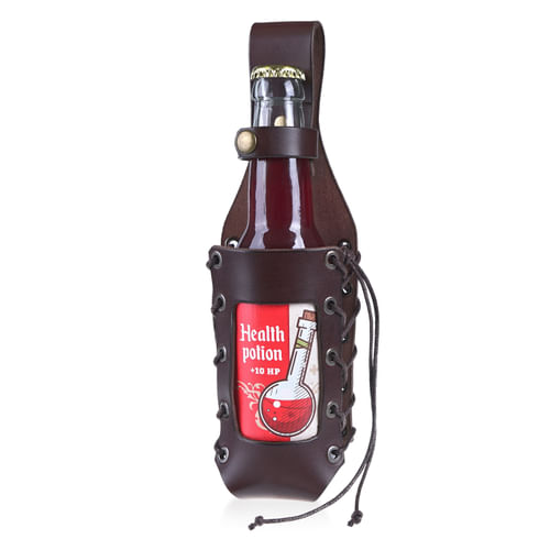 Kožený záves na lektvary + Health Potion zadarmo Kožený záves na lektvary + Health Potion zadarmo