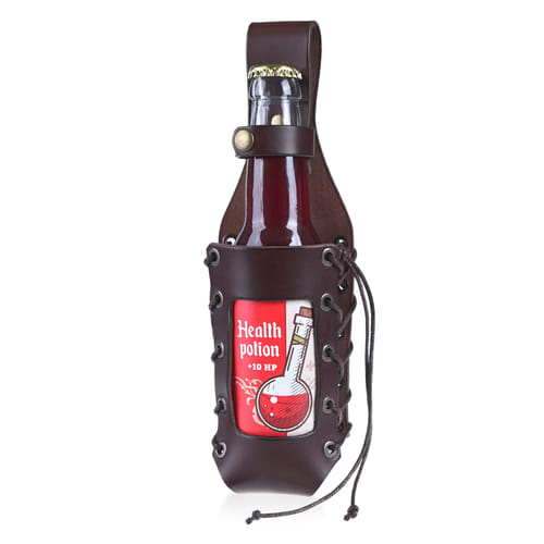 Levně imago Kožený závěs na lektvary + Health Potion zdarma