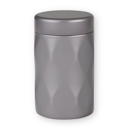 Plechová dóza na čaj Crystal 150 g sivá Plechová dóza na čaj Crystal 150 g sivá