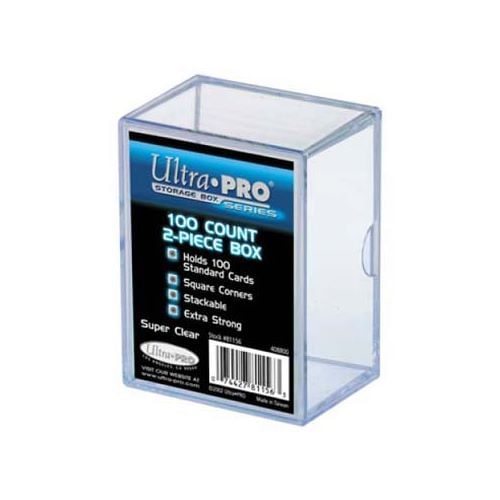 Krabička na karty - dvojdielna, priehľadná (Ultra Pro) Krabička na karty - dvojdielna, priehľadná (Ultra Pro)