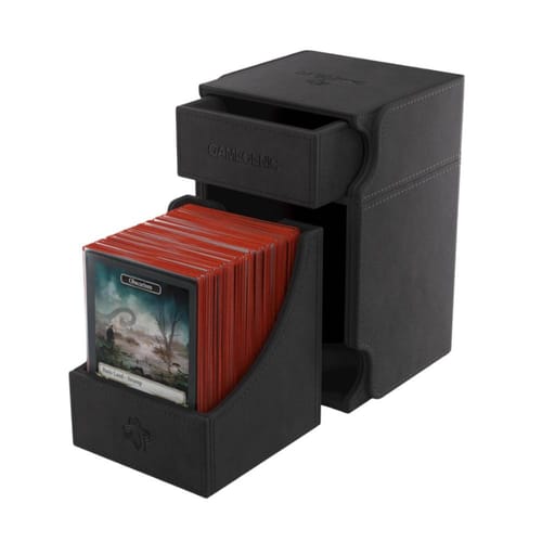 Levně Krabička na karty Gamegenic - Watchtower 100+ XL Black
