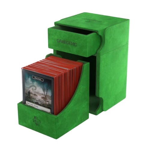 Levně Krabička na karty Gamegenic - Watchtower 100+ XL Green