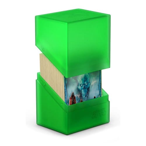 Levně Krabička na karty Ultimate Guard Boulder 80+, barva bílá