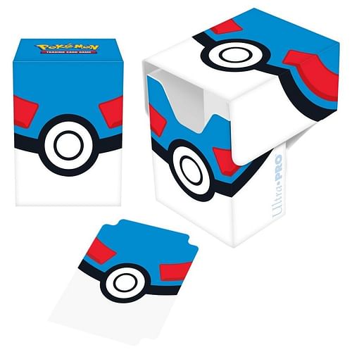 Krabička na karty Pokémon - Great Ball Full-View (Ultra Pro)