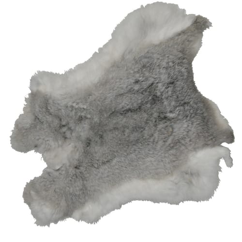 Králičí kožešina, barva hnědá