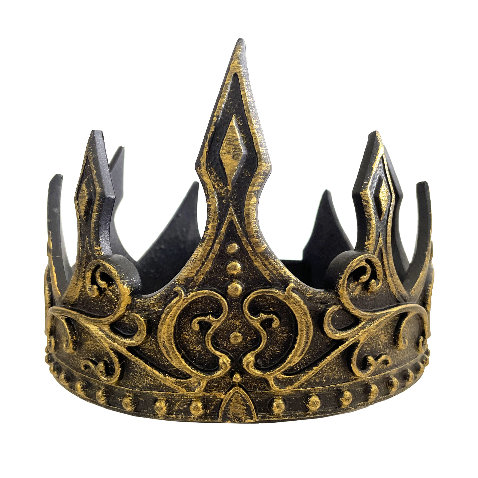 Kráľovská koruna zdobená