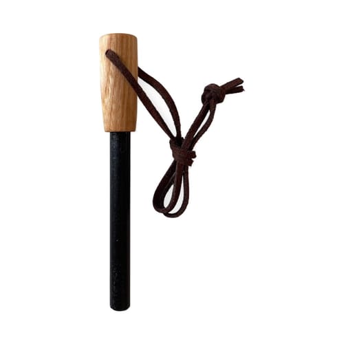 Levně Křesadlo s dřevěnou rukojetí 10 cm