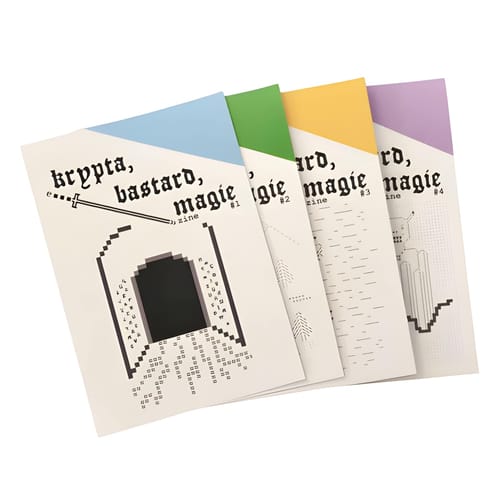 Levně imago Krypta, Bastard, Magie (zine 1-4)
