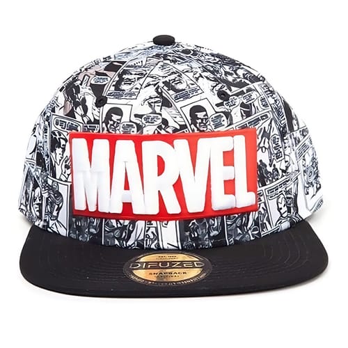 Levně Kšiltovka Marvel - Classic Red and White Logo